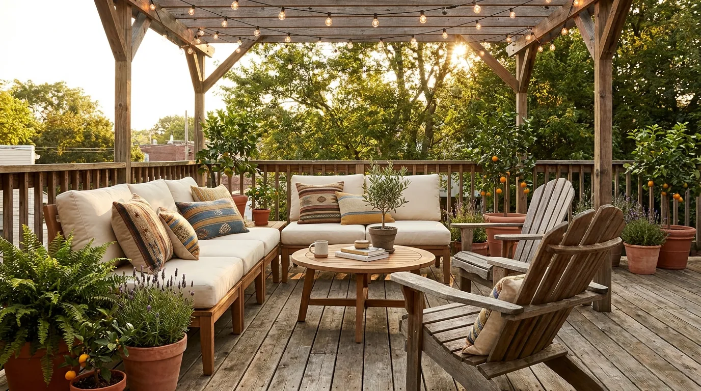 Aménager une terrasse : idées pour créer un coin détente dehors